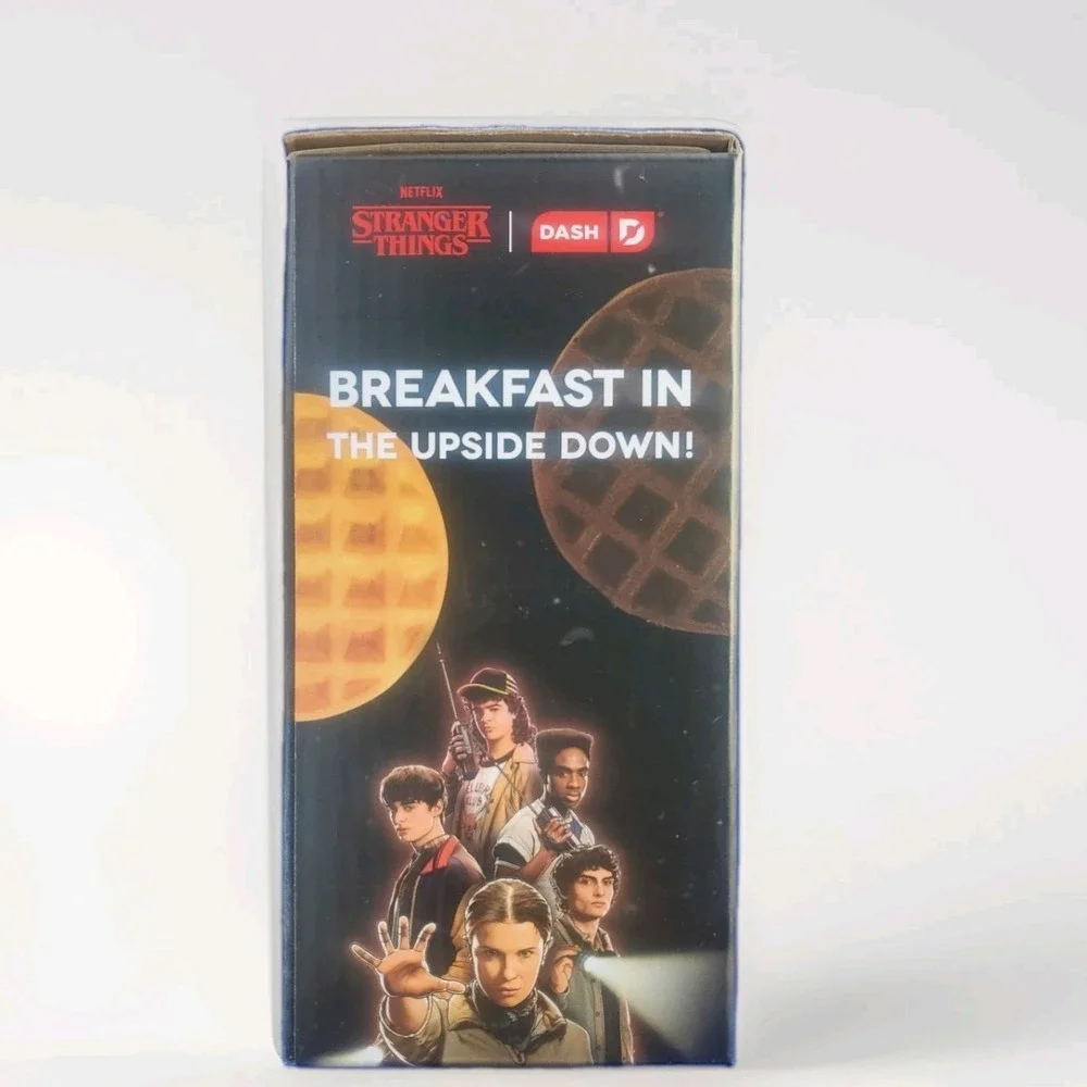Netflix Stranger‎ Things Dash Limited Edition MINI WAFFLE MAKER Ceramic Nonstick - Picture 4 of 5